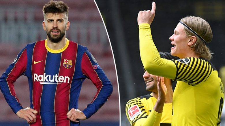 Pique nuk fsheh dëshirën e tij që Haaland të transferohet te Barcelona