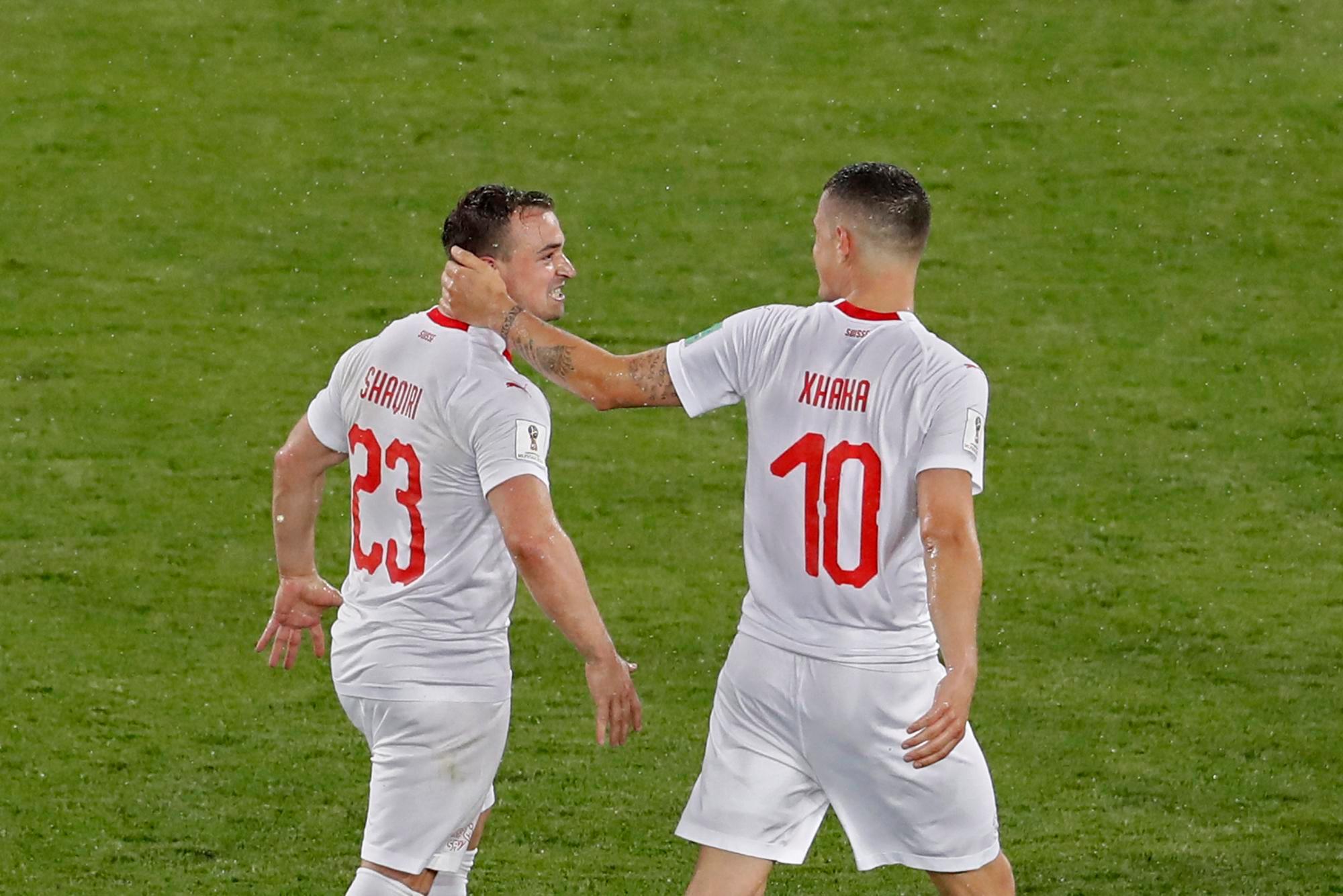 Xhaka dhe Shaqiri startojnë kundër Italisë