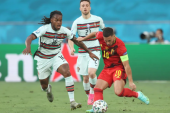 Belgjika eliminon kampionin në fuqi, Portugalinë – në çerekfinale takohet me Italinë