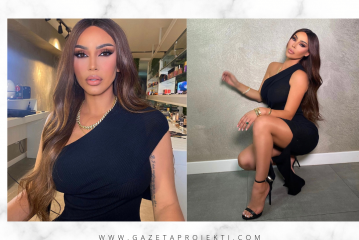 Fjolla Morina pozon dhe duket si Kim Kardashian