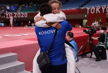 Distria Krasniqi siguron medaljen olimpike, kalon në finale të “Tokio 2020”