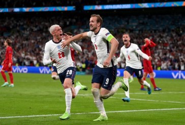 Harry Kane shënon ndaj Danimarkës, Anglia kalon në epërsi