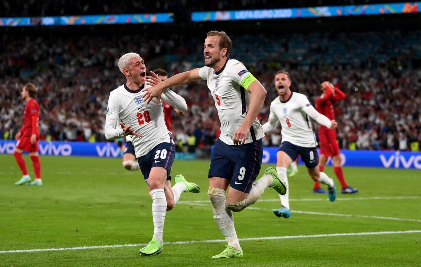 Harry Kane shënon ndaj Danimarkës, Anglia kalon në epërsi
