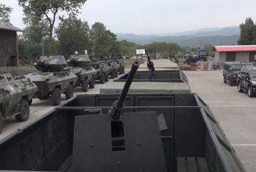 Serbia nis të provokojë situatën, MUP-i serb publikon video të ushtrisë e tankeve: Xhandarmëria gati