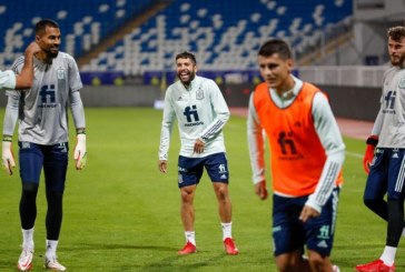 Busqets, David De Gea e Alvaro Morata testojnë stadiumin “Fadil Vokrri”