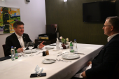 Pas takimeve me Kurtin e Osmanin, Lajçak darkoi mbrëmë me Besnik Bislimin