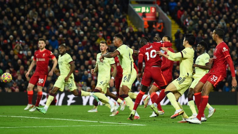 Liverpool 4-0 Arsenal, notat e lojtarëve