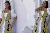Arbenita Ismajli shkëlqen në veshjen tradicionale shqiptare