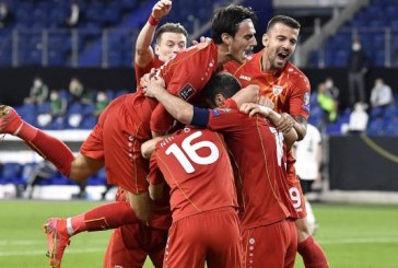 Maqedonia e Veriut e mposht Islandën dhe e arrin play-off’in për Kupën e Botës 2022