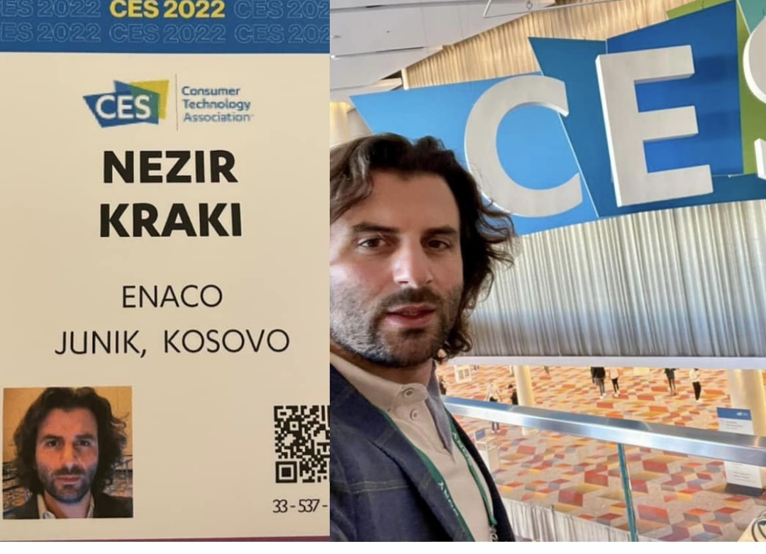 Nezir Kraku përfaqëson Junikun në Las Vegas, konferencën për teknologji