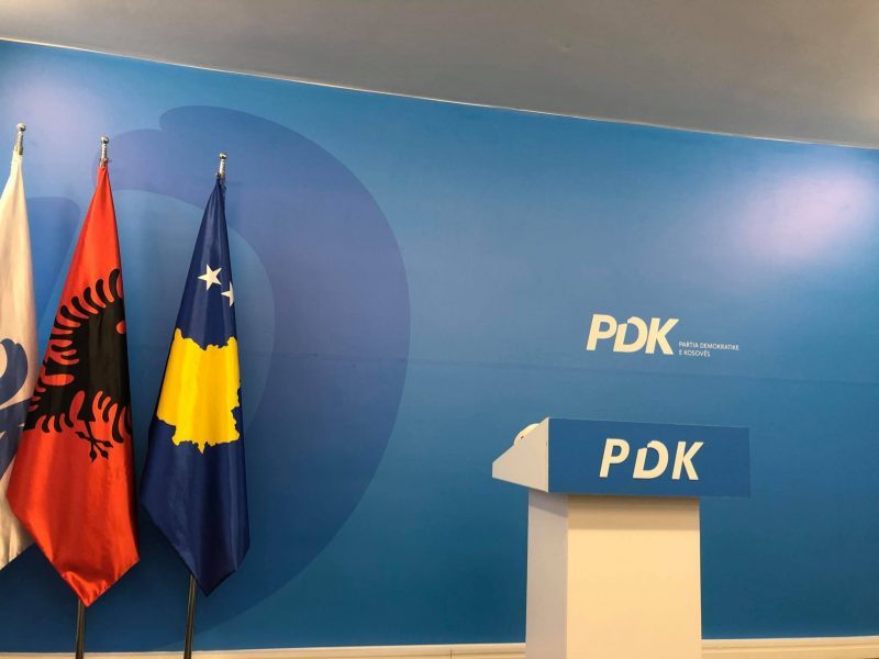 PDK sonte mban konferencë për media