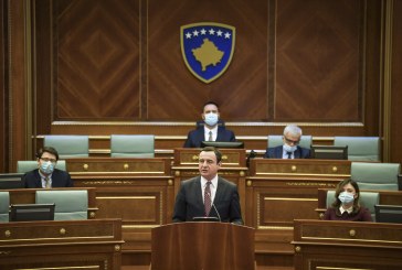 Kjo është draft-rezoluta kundër mbajtjes së referendumit serb në Kosovë që Kryeministri Kurti ia paraqiti për votim Kuvendit