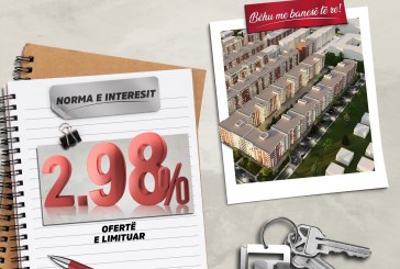 “Cima – Construction” me ofertën më ideale në treg, blej banesë me normë interesi 2.98%