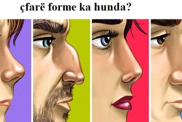 Na thuaj çfarë forme ka hunda jote të të themi ç’do të thotë për ty!