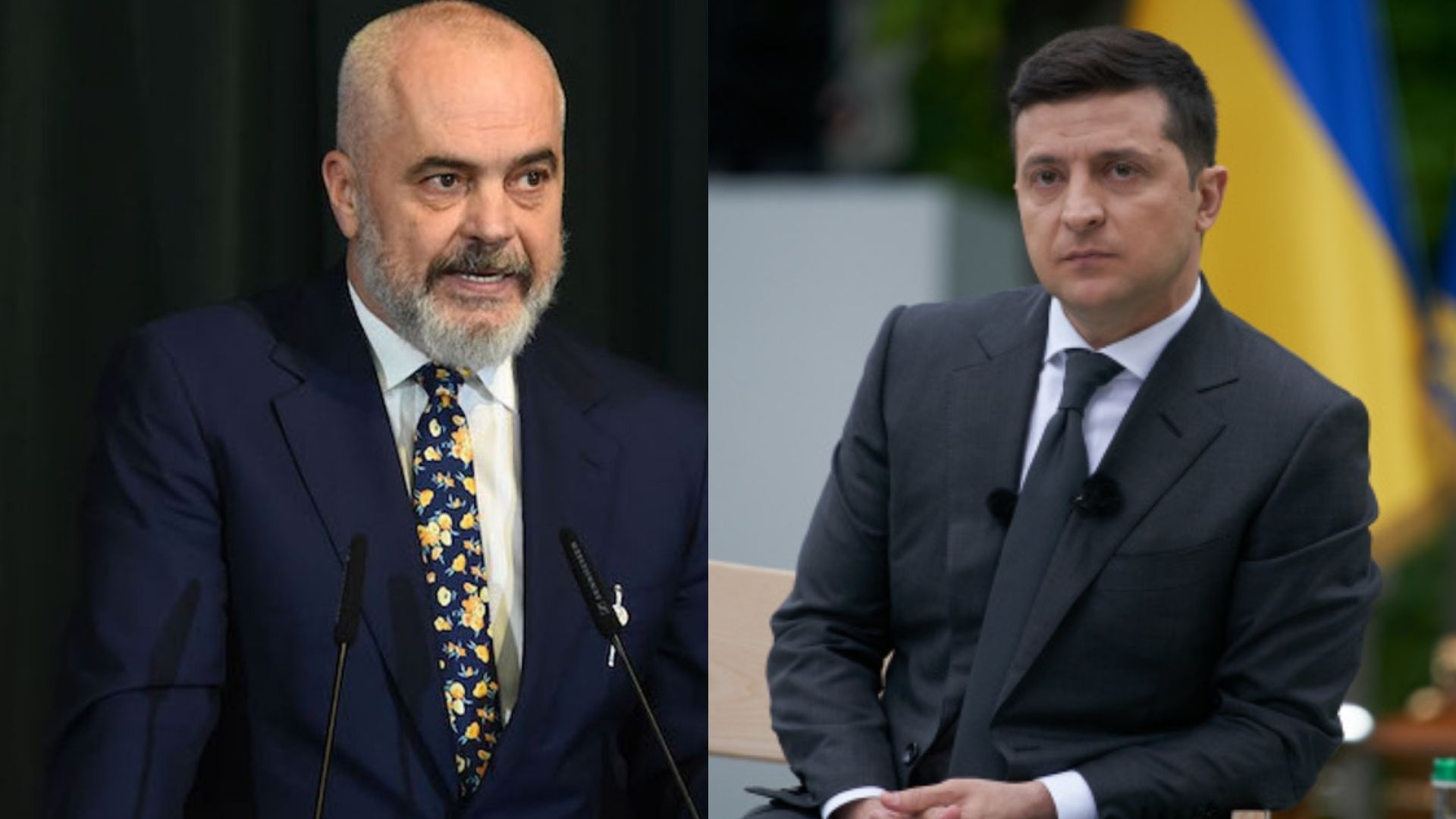 Zelensky bisedon në telefon me kryeministrin Edi Rama