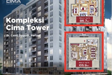 Gjigandi i ndërtimeve “Cima-Construction”, prezanton modelin më të mirë të banesave në kompleksin “Cima-Tower”