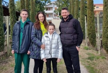 Strehohet familja e parë ukrainase në Tiranë