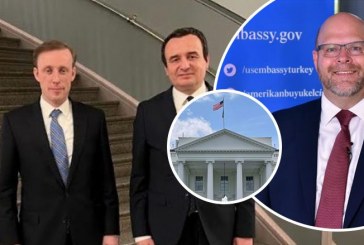 Takimi i Kurtit me Sullivan, vjen reagimi i ambasadorit të SHBA-ve: Zhgënjyese raportimet e pasakta me vendndodhjen e takimit