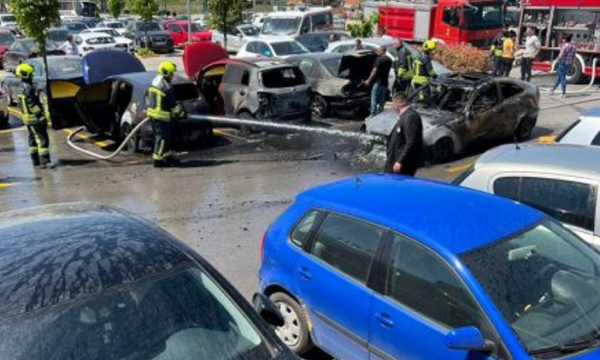 Policia jep detaje: Në Veternik u dogjën 7-8 vetura