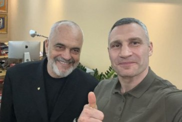 Edi Rama takohet me Klitschkon në Kiev