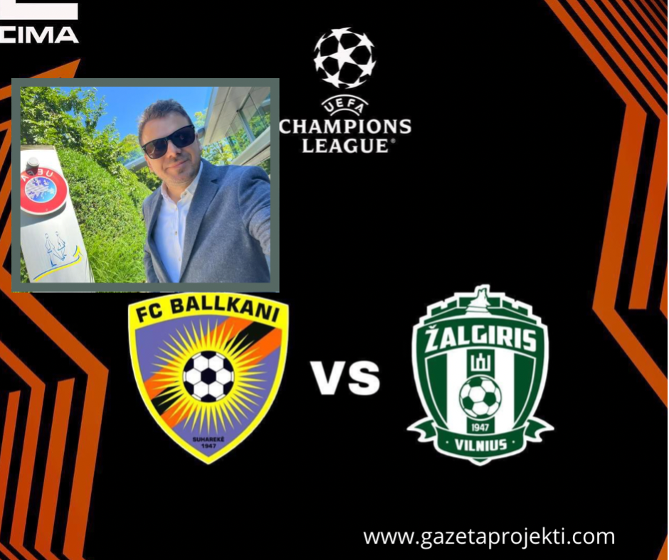 Ballkani mëson emrin e kundërshtarit në Champions League