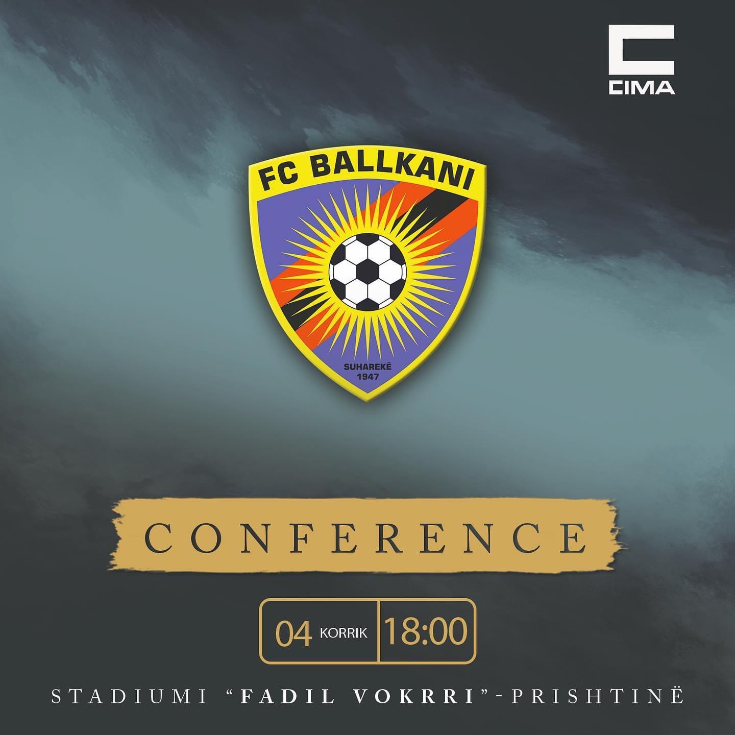 Liga e Kampionëve, Ballkani mban konferencë për media