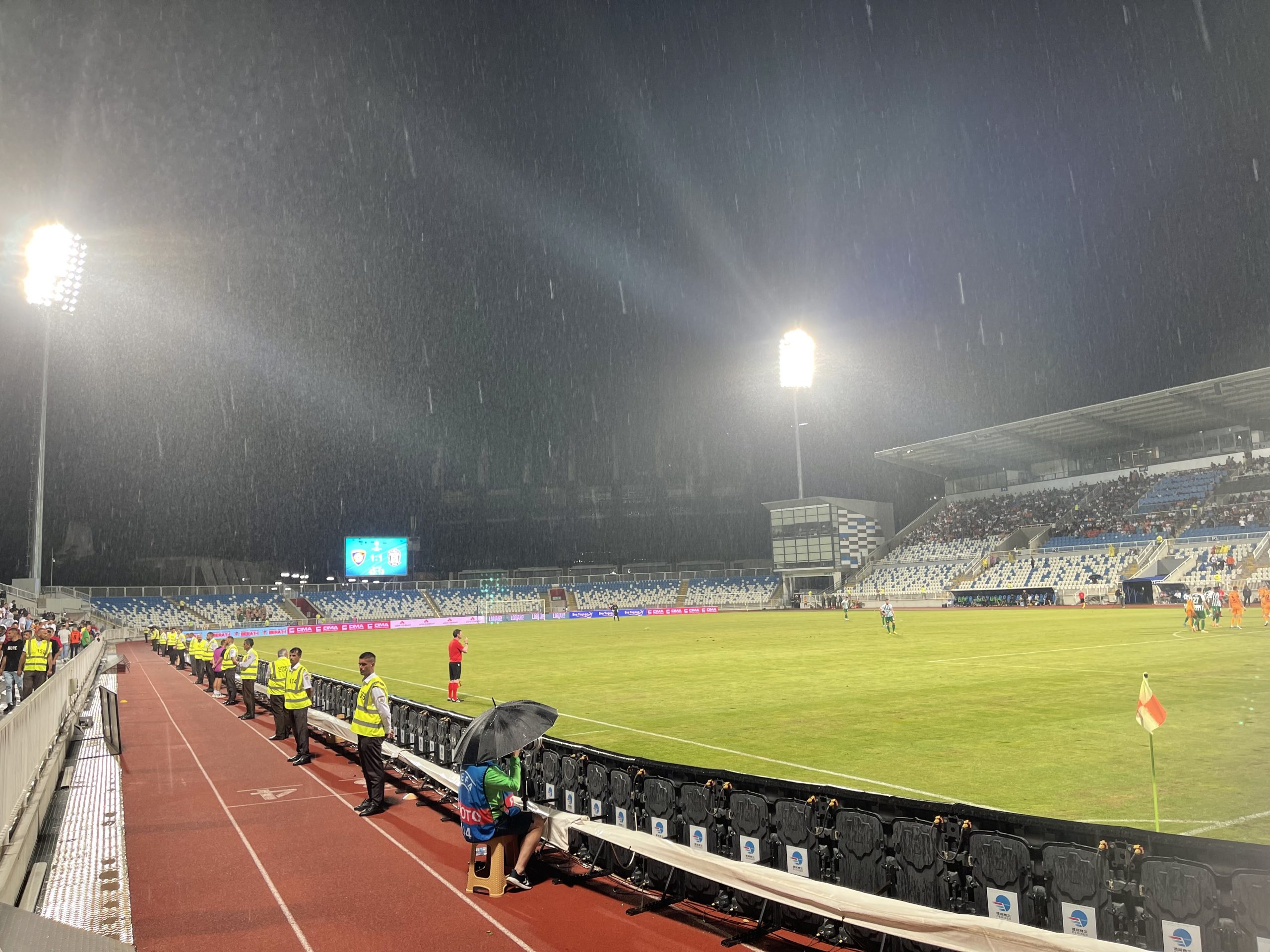 Mbyllet pjesa e parë, Ballkani – Zalgiris barazë