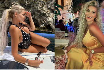 Luana Vjollca, ndriçon Italinë