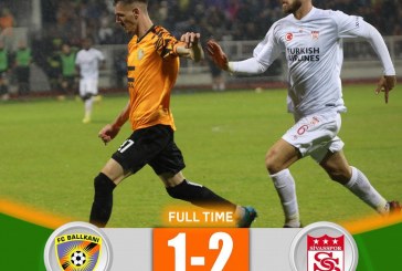 Pas një loje të shkëlqyeshme, Ballkani mposhtet nga Sivasspori