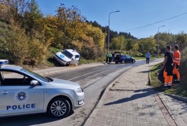 Aksident i rëndë trafiku në lagjen “Velania” në Prishtinë