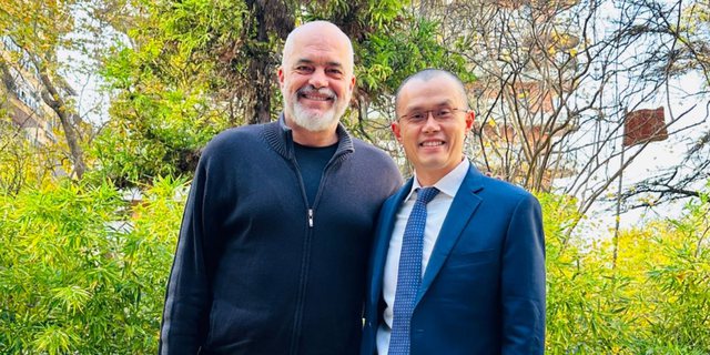 Edi Rama takon drejtorin e kompanisë më të madhe në botë të kryptovalutave