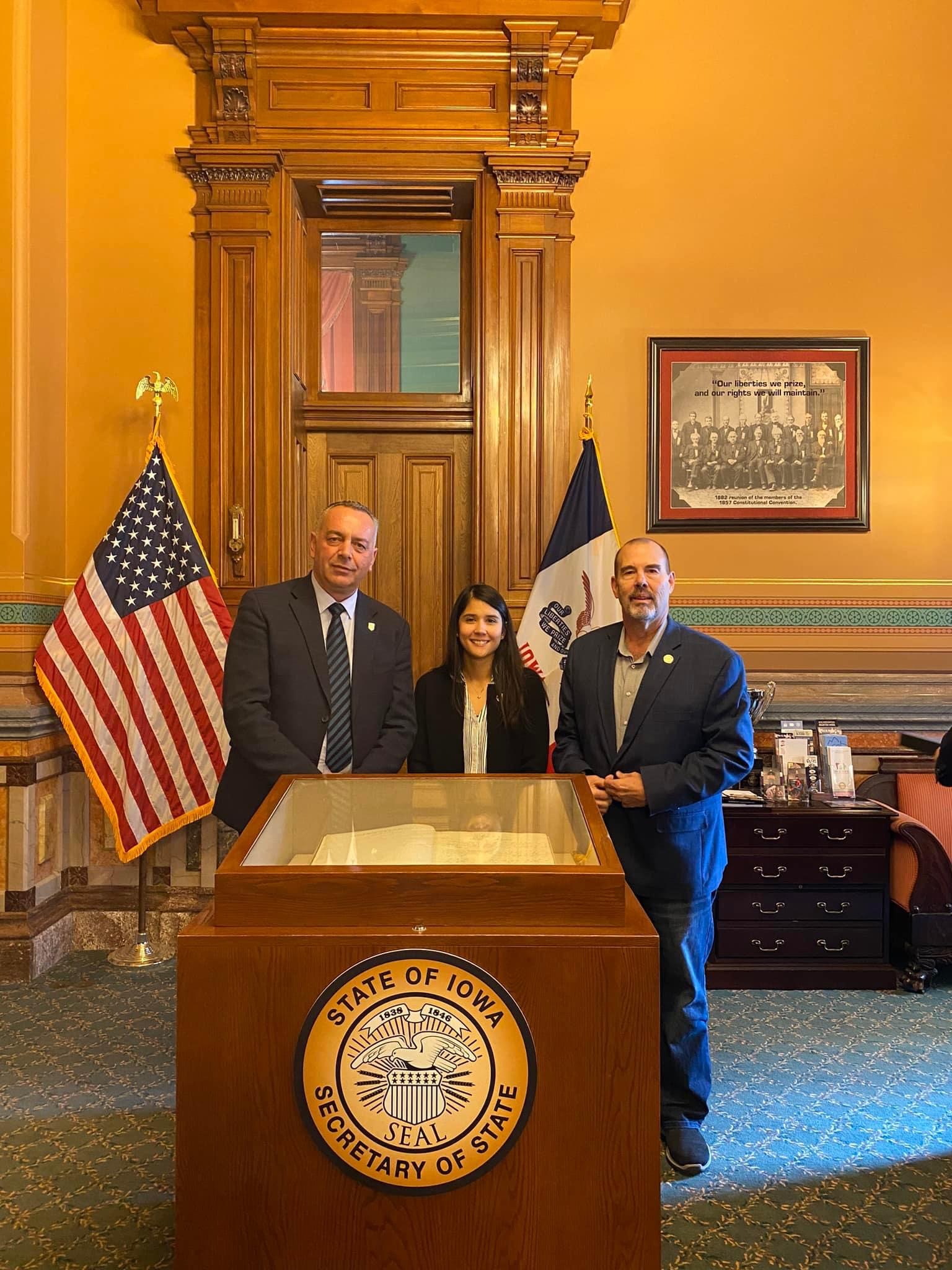 Bashkim Ramosaj vizitë në Amerikë, pritet nga zv.Sekretari i Iowa-së