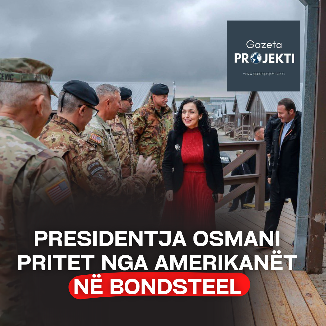 Osmani drekoi në Bondsteel me ushtarët amerikanë për Ditën e Falënderimeve