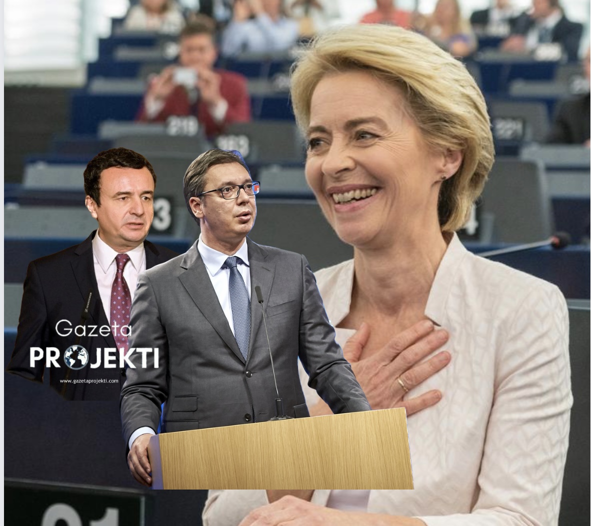 Takimi i Ohrit, Von der Leyen: Prishtina dhe Beogradi duhet të “kapin momentin”