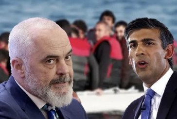 Edi Rama sot e viziton Londrën, takohet me kryeministrin Sunak