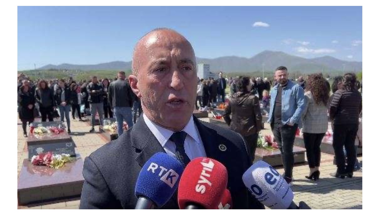 Ramush Haradinaj në Mejë: Këtu pushojnë ata që kishin vetëm një ëndërr, lirinë e Kosovës