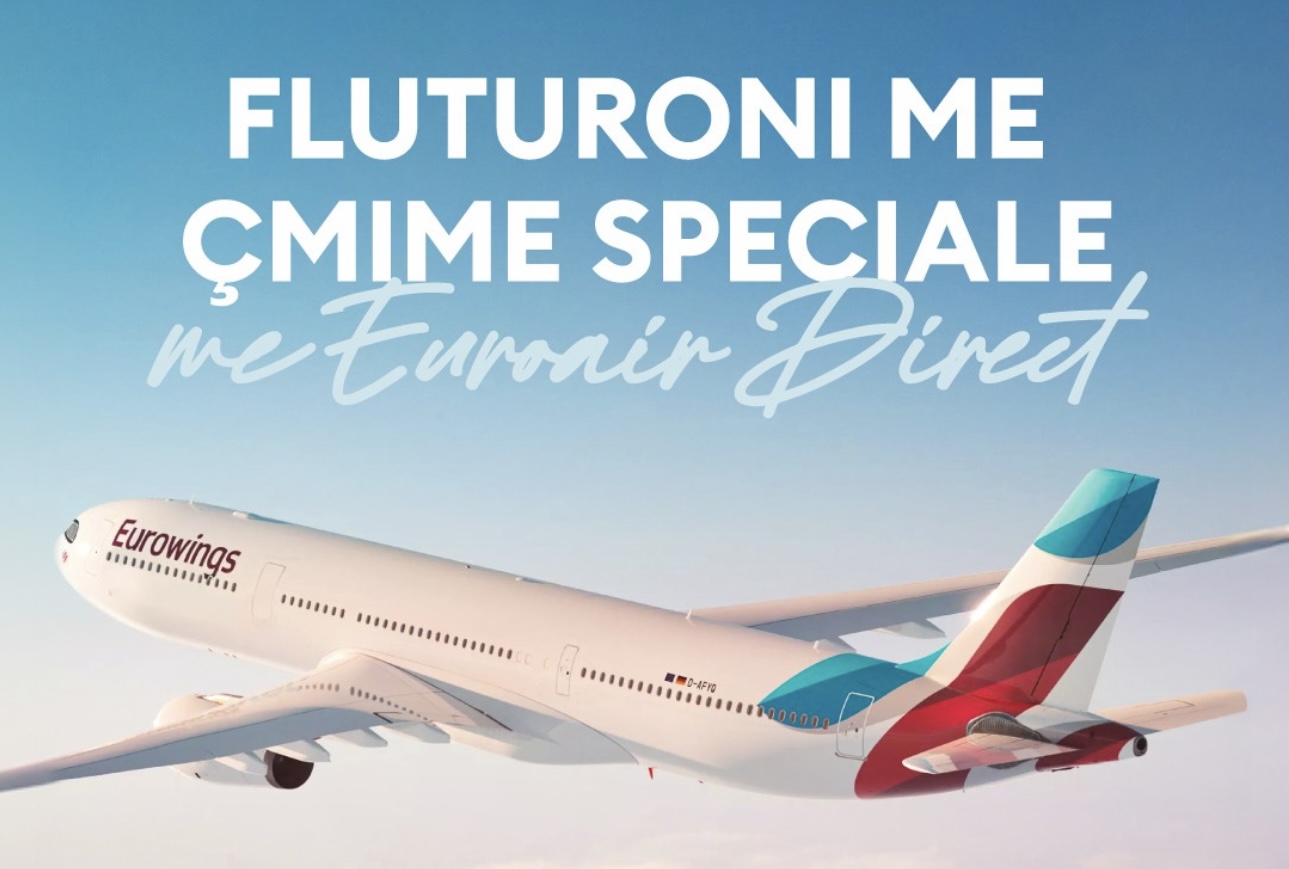 “Euroair-Direct”, ofron çmime speciale nga Gjermania për në Kosovë