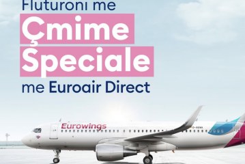 Fluturoni me Euroair Direct, bileta me çmime speciale