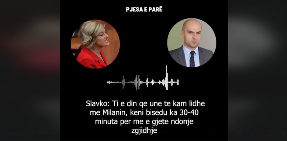 Audio-përgjimi mes Mimoza Kusarit e Slavko Simiqit, zbulohet biseda e shefes së deputetëve të VV’së me Milan Radojiçiqin