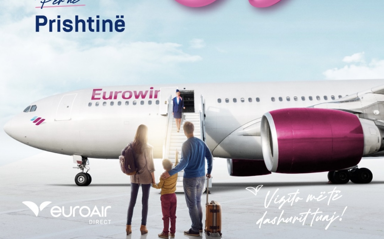 Me “Euroair-Direct” mund të fluturoni nga Stuttgarti për në Prishtinë