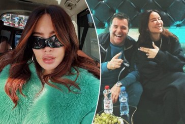 Dafina Zeqiri shfaqet në studio me Afrim Muqiqin, nxisin dyshimet për një bashkëpunim?