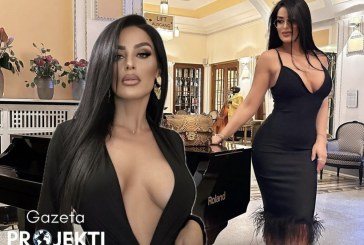 Shpresa ia qet flakën rrjetit në një foto me bikini