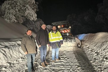 Durmishi në Brezovicë, njofton se rrugët janë të kalueshme