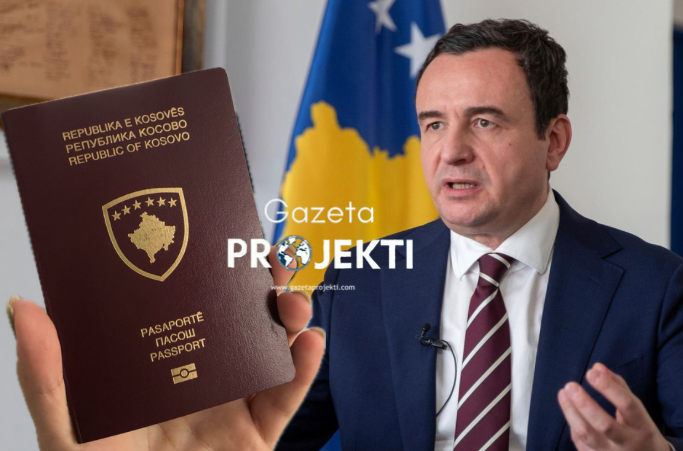 Kurti: Po i rritet vlera pasaportës së Kosovës