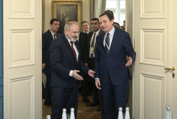 Në Mynih, Kryeministri Kurti takoi Kryeministrin e Armenisë, Nikol Pashinyan