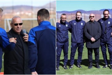 Ademi viziton djemtë e kombëtares: Jam krenar me këtë ekip të talentuar