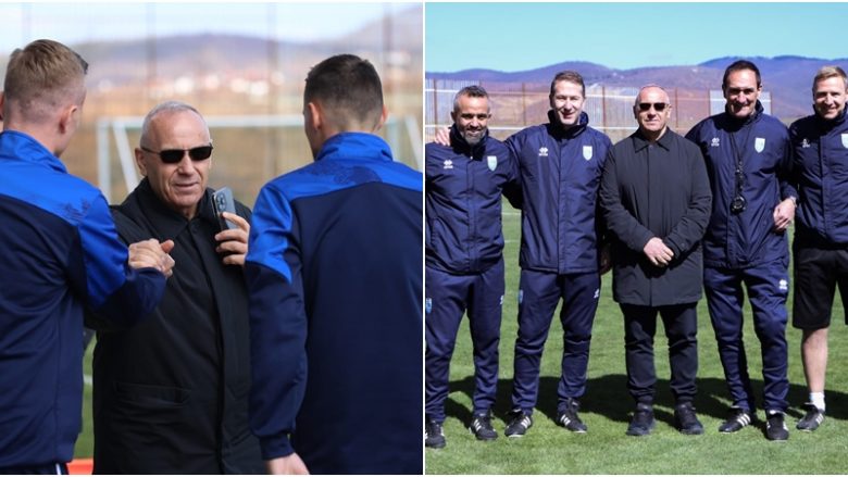 Ademi viziton djemtë e kombëtares: Jam krenar me këtë ekip të talentuar