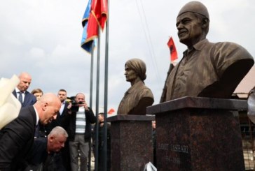 Haradinaj në zbulimin e busteve të Sala dhe Hamit Jashari: Në Prekazin heroik, çdo shtëpi ka një histori