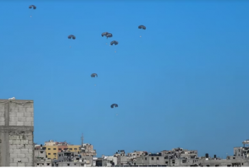 SHBA vazhdon të hedhë ndihma nga ajri në Gazë
