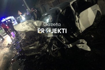 Vdes njëri nga shoferët e përfshirë në aksidentni në Skivjan, “Gazeta Projekti” sjell pamje të reja